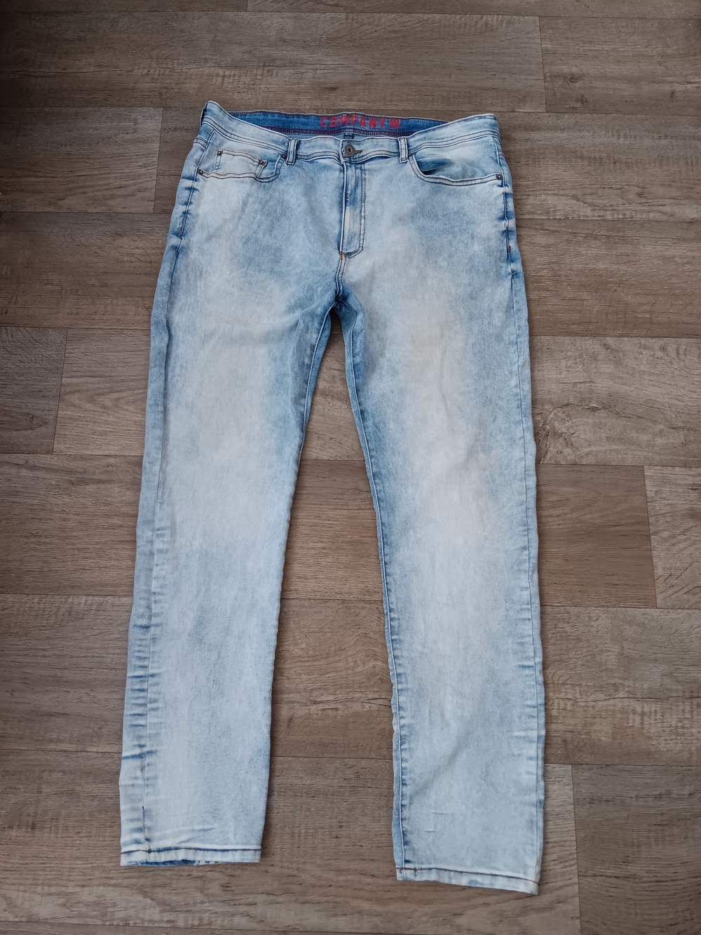 Company 81 Light Washed Stretch Fit Skinny Jeans 38x32